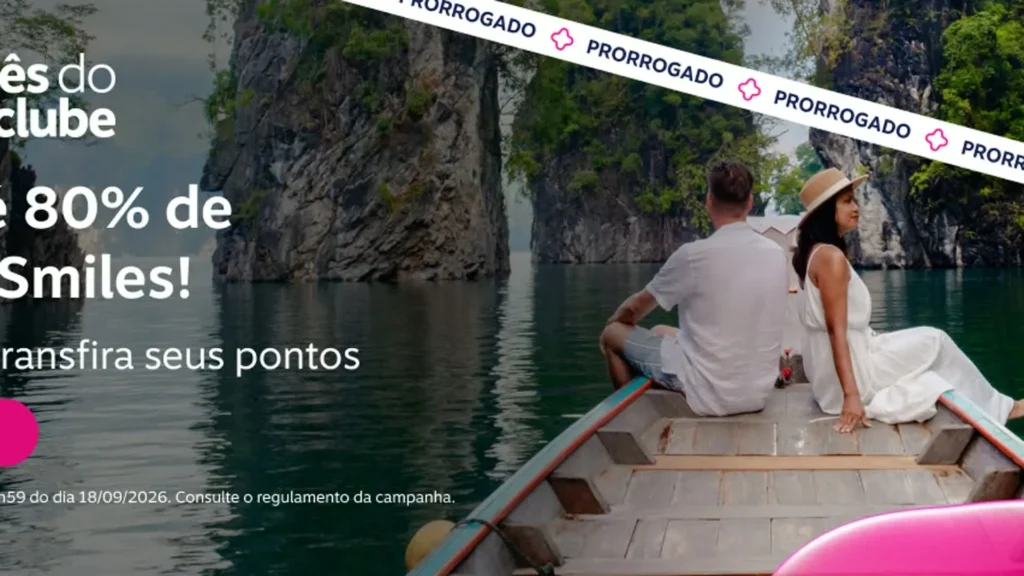 Campanha oficial entre Livelo e Smiles para transferência de pontos